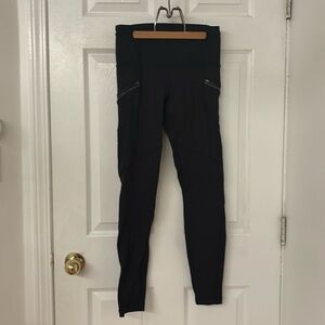 lululemon Black Fleece Leggings Size 6